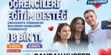 TEKİRDAĞ BÜYÜKŞEHİR BELEDİYESİ 16 EKİM REKLAM GÖRSELİ 11 TEKİRDAĞ BÜYÜKŞEHİR BELEDİYESİ 16 EKİM REKLAM GÖRSELİ