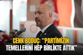 Cenk Boduç: "YENİ Partimizin temellerini hep birlikte attık" 12 Cenk Boduç: "YENİ Partimizin temellerini hep birlikte attık"