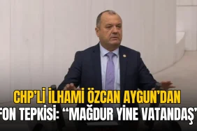CHP'li İlhami Özcan Aygun’dan fon skandalı tepkisi: “Mağdur yine vatandaş”