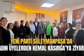 YENİ Parti Süleymanpaşa’da Kadın Üyelerden Kemal Kasırga’ya Ziyaret 4 YENİ Parti Süleymanpaşa’da kadın üyelerden Kemal Kasırga’ya ziyaret